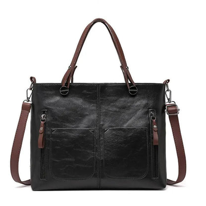 Raya™ - Vintage Leather Shoulder Bag