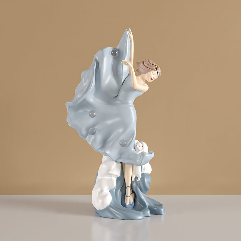 Dancing Ballet Girl Figurine