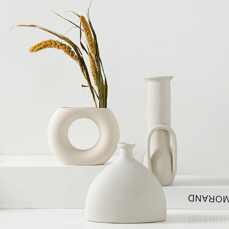 Minimalist Abstract Pottery Vase