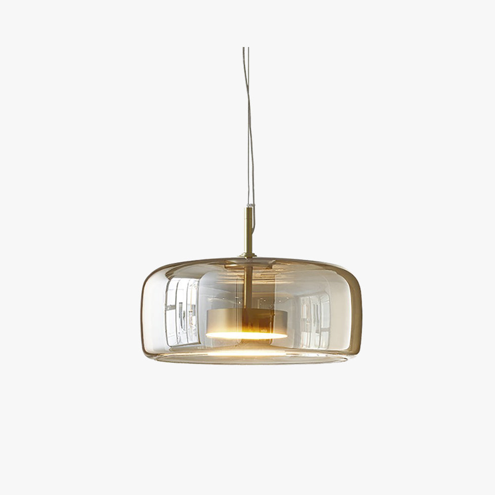 Retroluxe - Retro Pendant Lamp with Amber Light