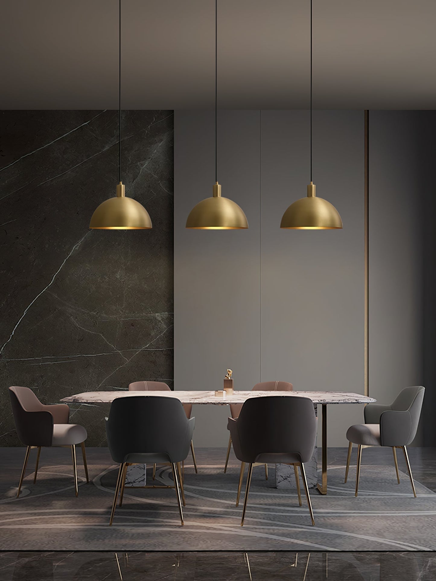 Miravique Brass Pendant Lamp