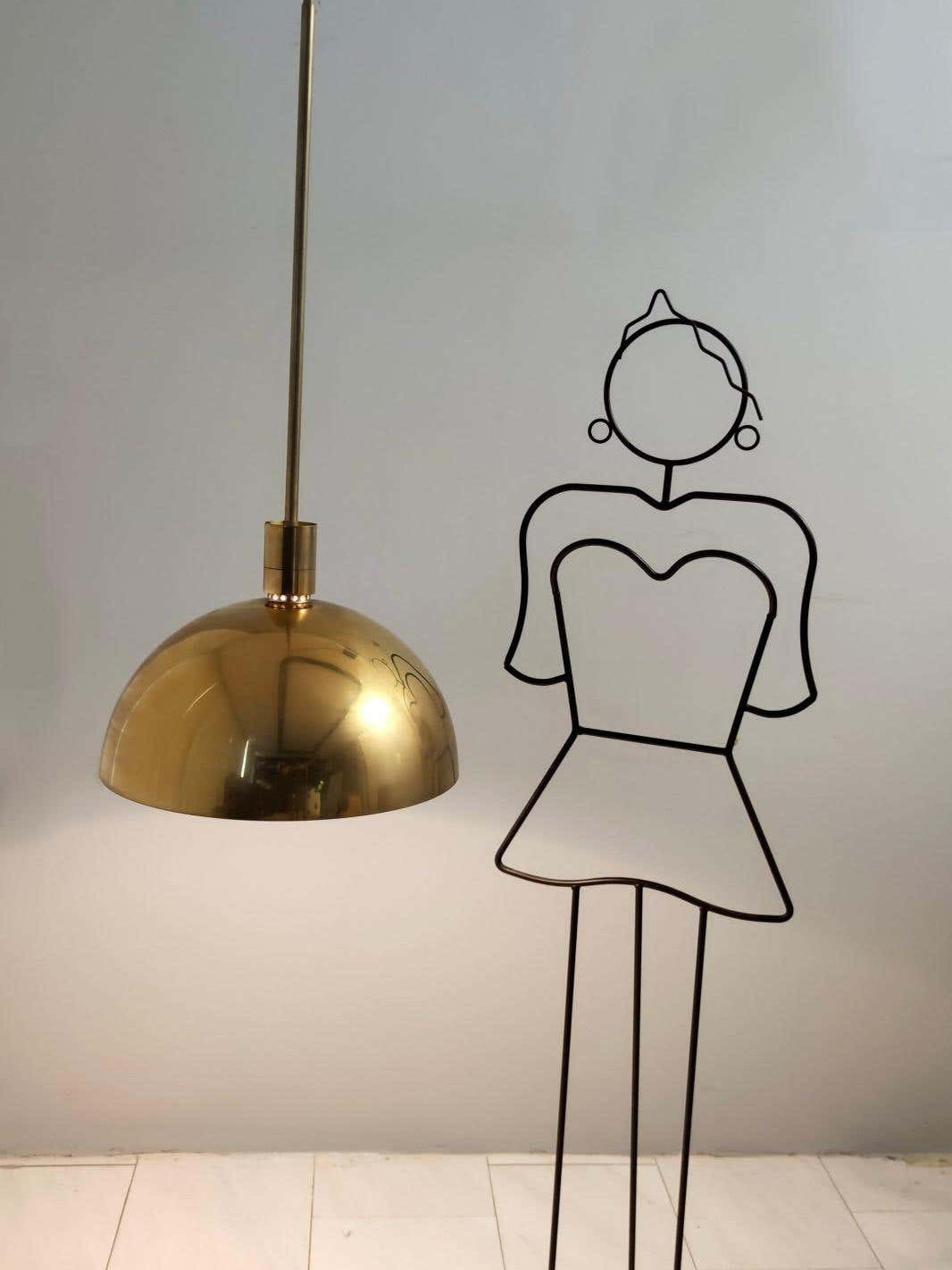 Miravique Brass Pendant Lamp