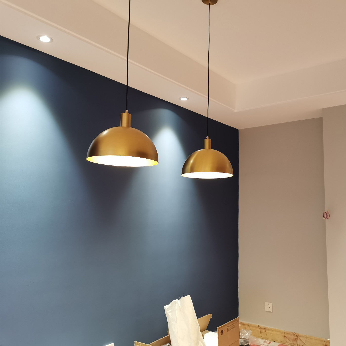 Miravique Brass Pendant Lamp