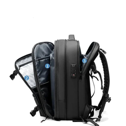 Airbak Compression Backpack - Built-in Vacuum System