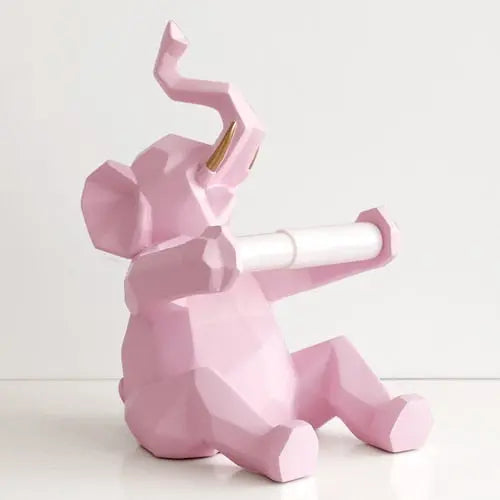 Abstract Elephant Tissue Holder