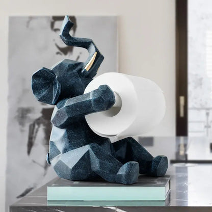 Abstract Elephant Tissue Holder