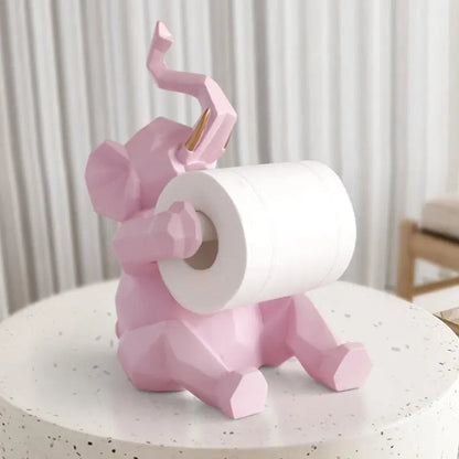 Abstract Elephant Tissue Holder