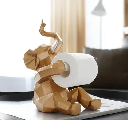 Abstract Elephant Tissue Holder