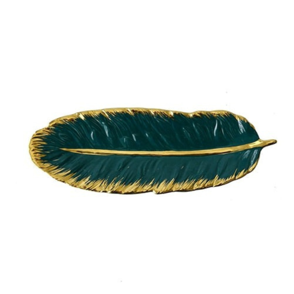 Miravique Ceramic Feather Tray