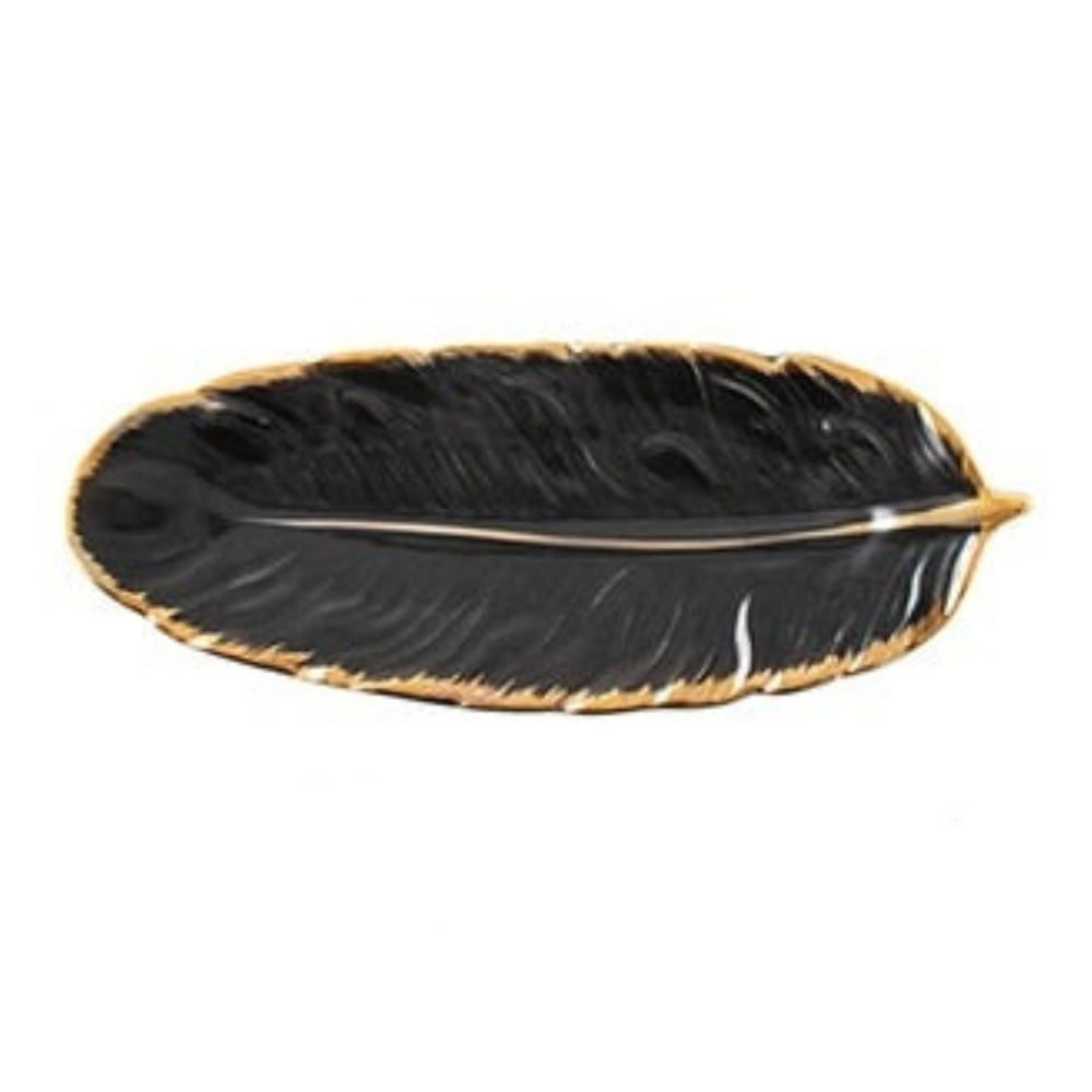 Miravique Ceramic Feather Tray