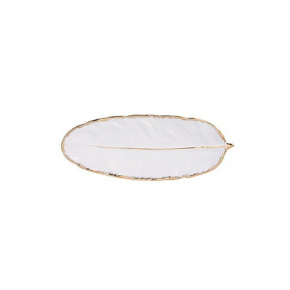 Miravique Ceramic Feather Tray