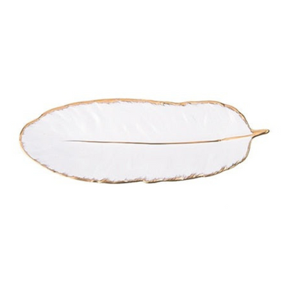 Miravique Ceramic Feather Tray