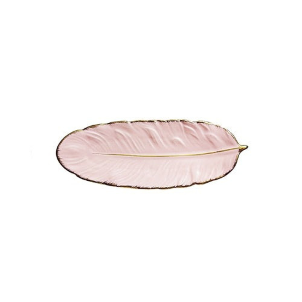 Miravique Ceramic Feather Tray