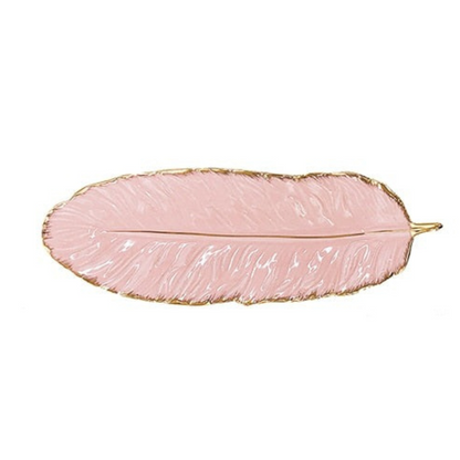 Miravique Ceramic Feather Tray