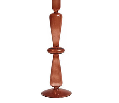 Aesthetic Brown Wavy Candle Holders