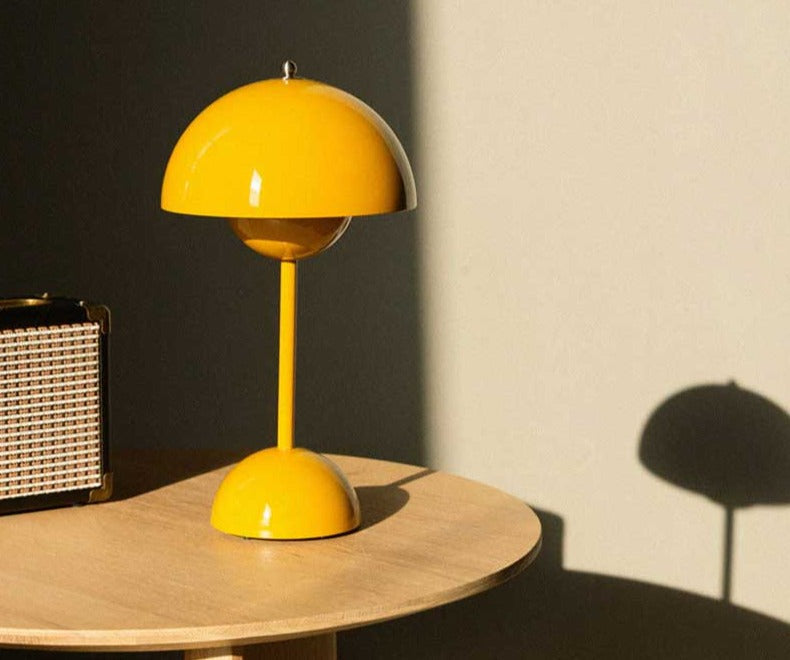 Aesthetic Mid Century Mushroom Lamp