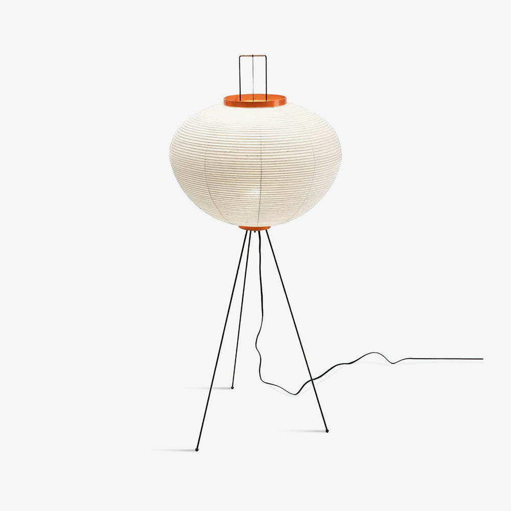 Rice paper floor lamp