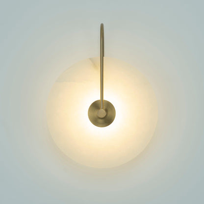 Alabaster LED Wall Light