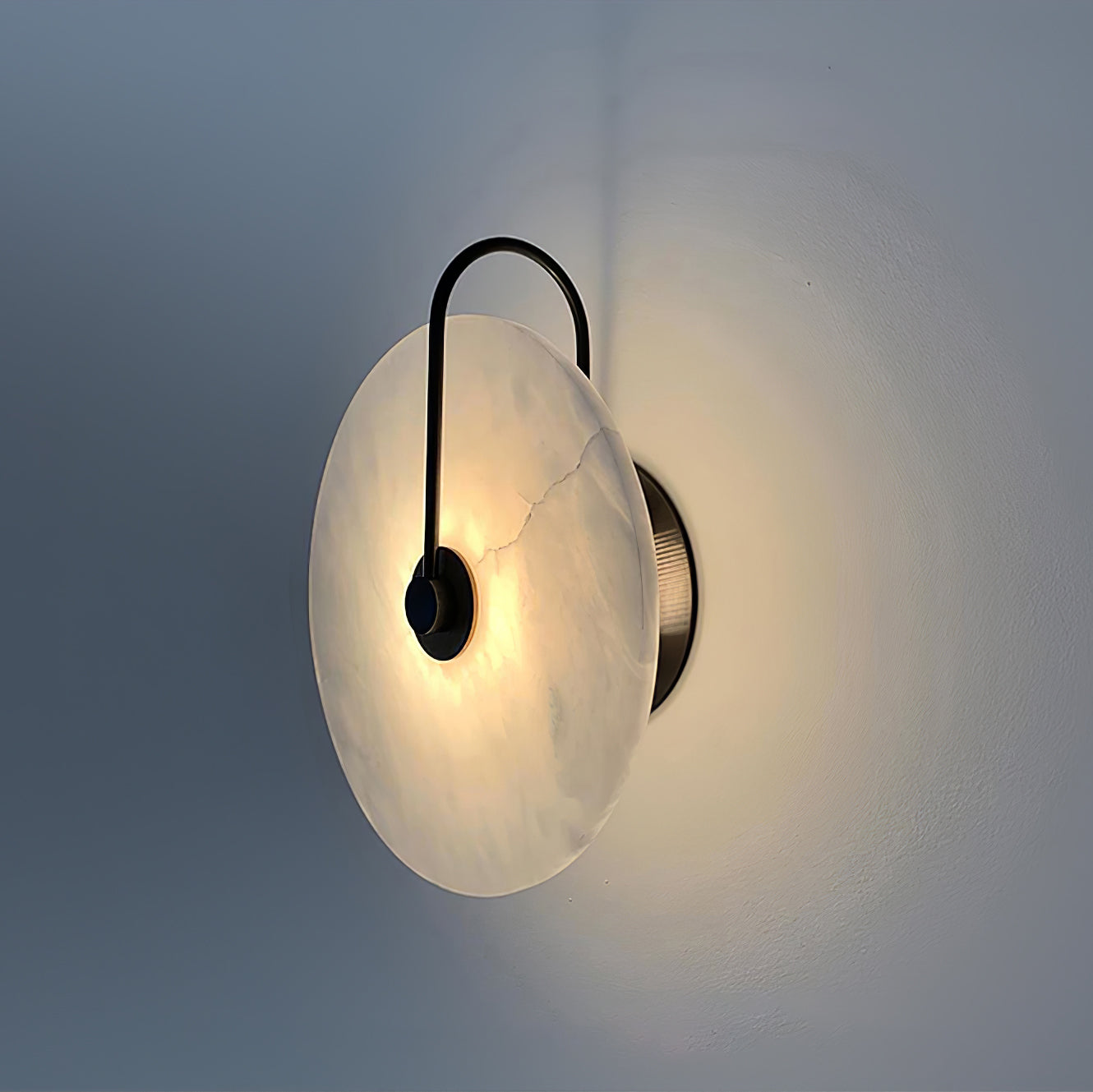 Alabaster LED Wall Light