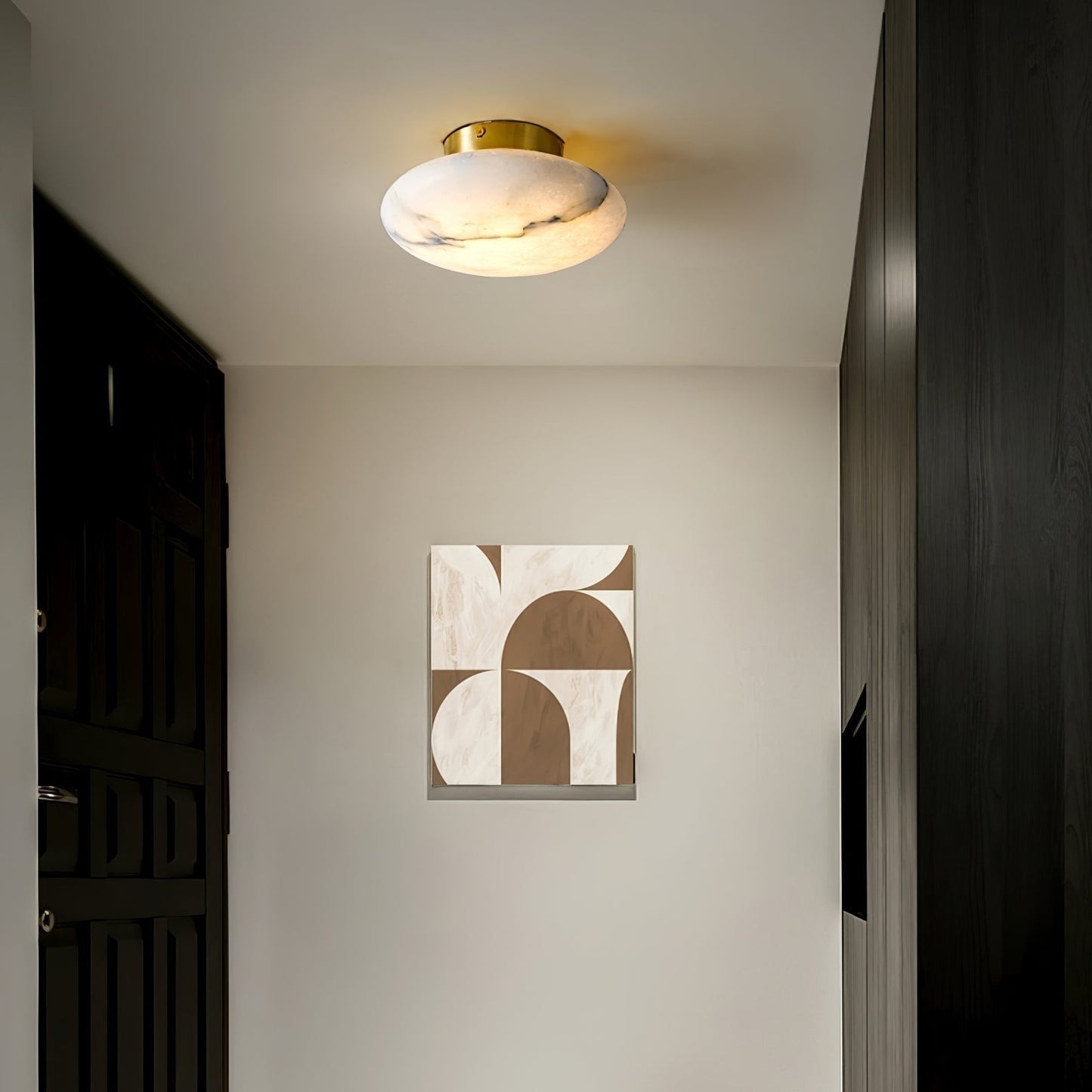 OvaleLuxe - Wall lamp from Alabaster for a Refined Interior