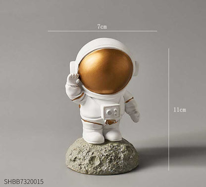 Astronaut Figure Statue Spaceman Sculpture