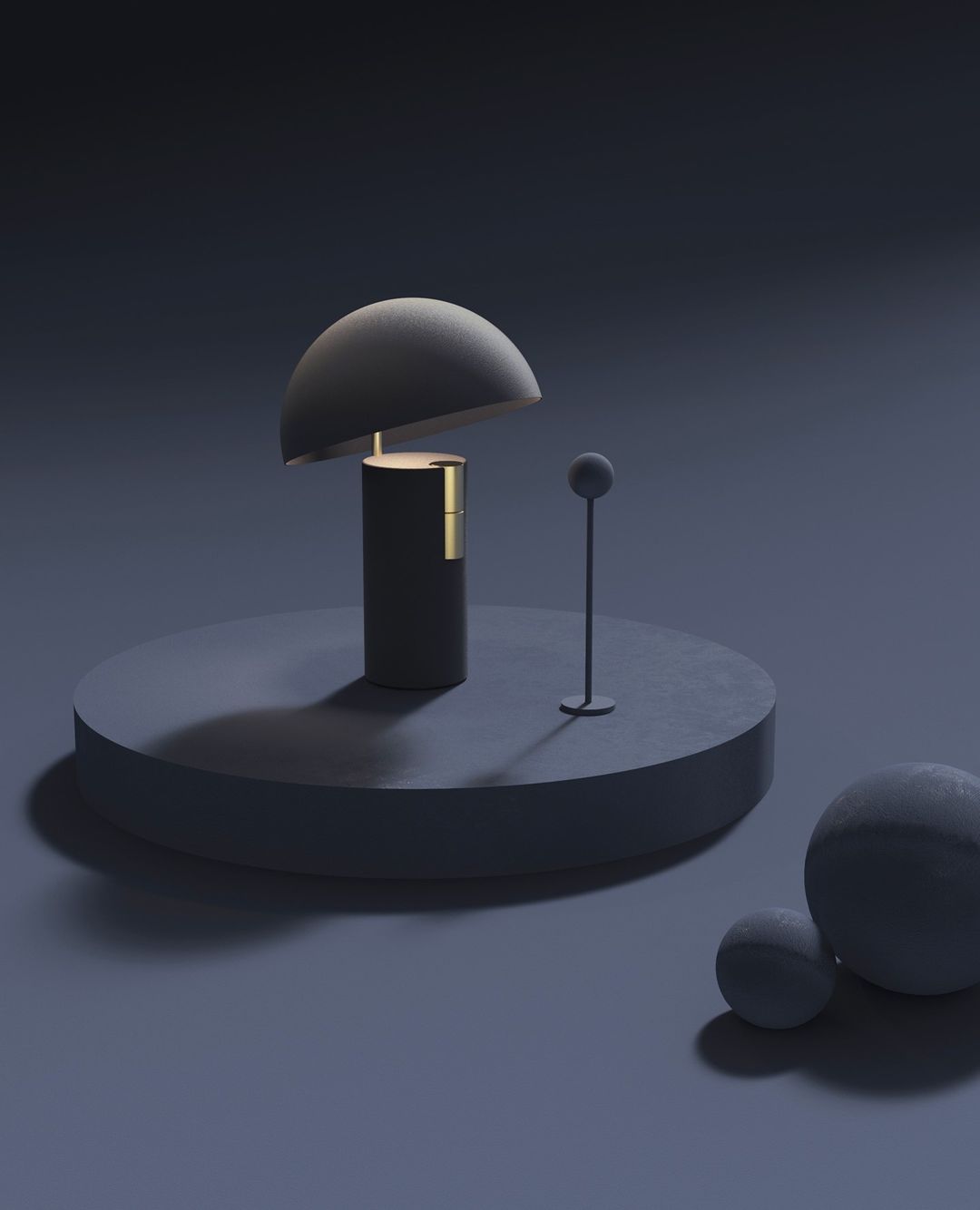 ModiLuxe - Elegant table lamp with modern design