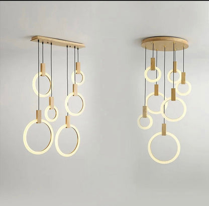 Hanging Ring Light Chandelier lamp