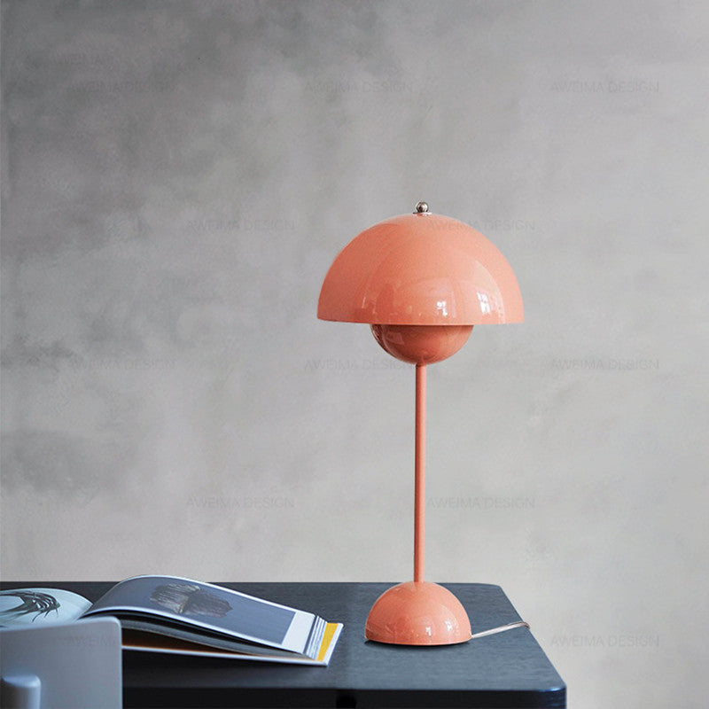 Large Mushroom Macaron Table Lamp – Soft Glow & Elegant Design