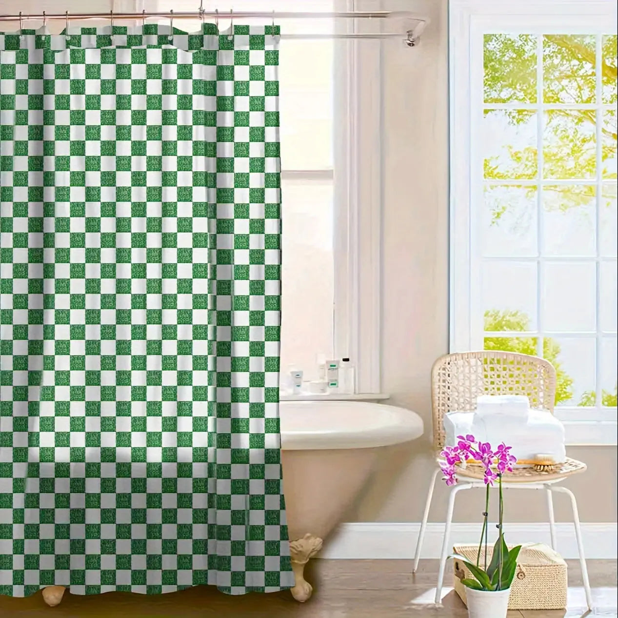 Shower curtain - Retro