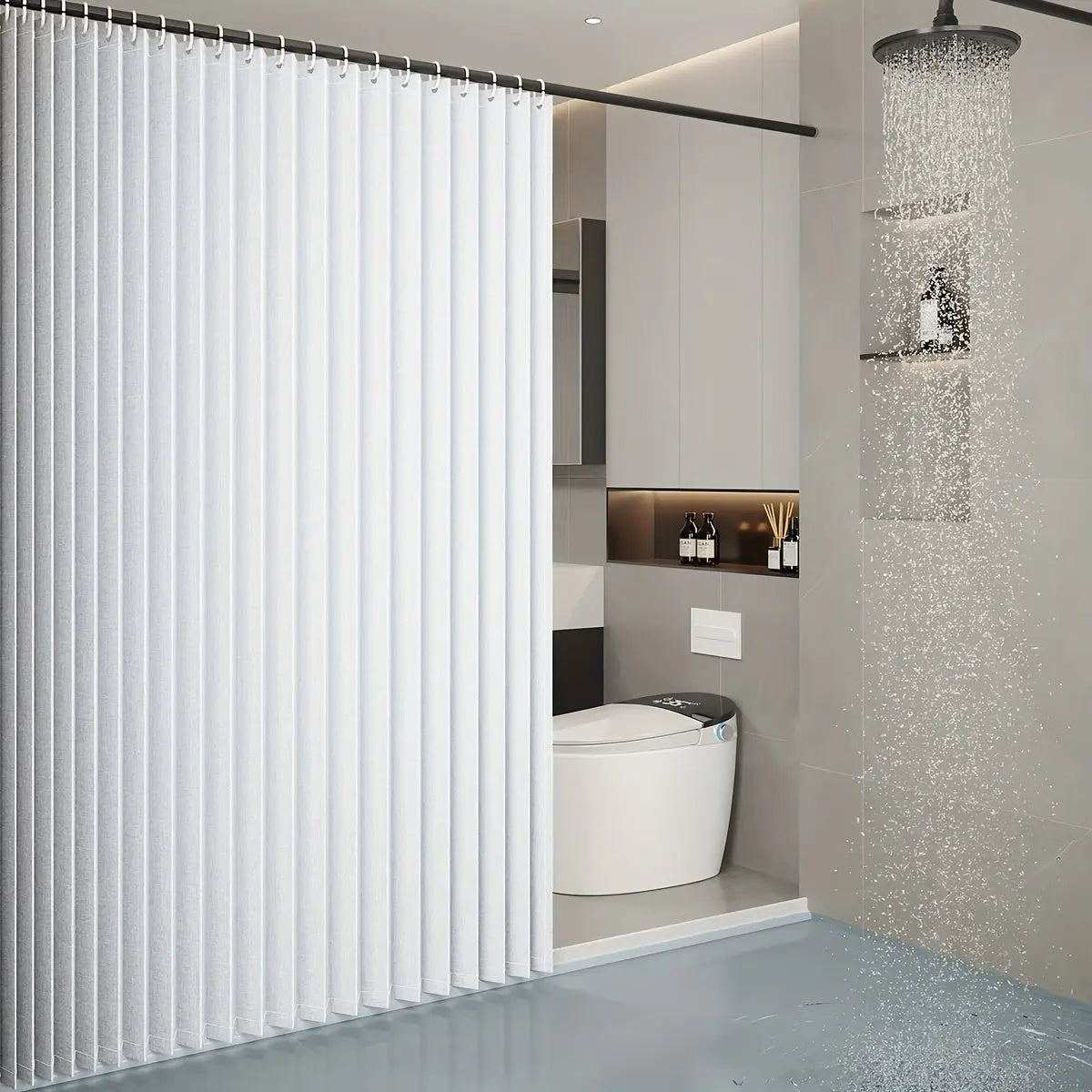 Shower Curtain - Modern Minimalistic