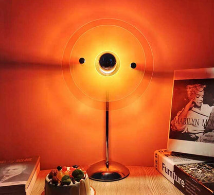 Bauhaus-inspired Retro Aura Lamp