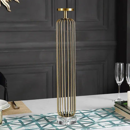 Belevue Brass Candle Holder