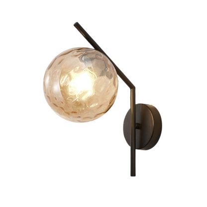 Miravique - Modern Glass Globe Wall Sconce