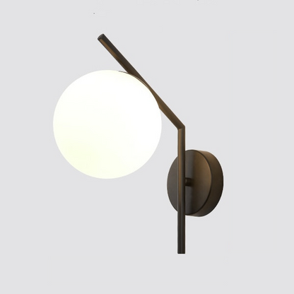 Miravique - Modern Glass Globe Wall Light