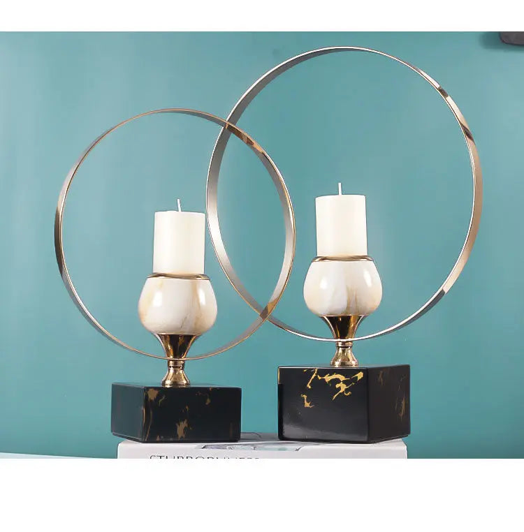 Bougeoir Marble Candle Holders