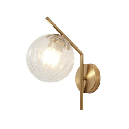 Miravique - Modern Glass Globe Wall Light