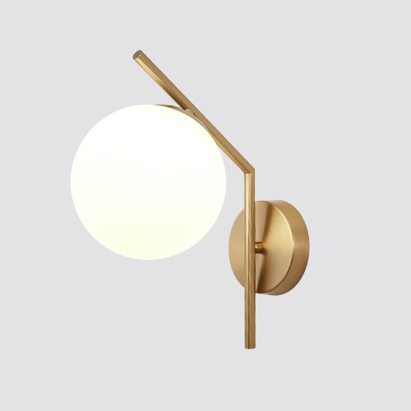 Miravique - Modern Glass Globe Wall Light