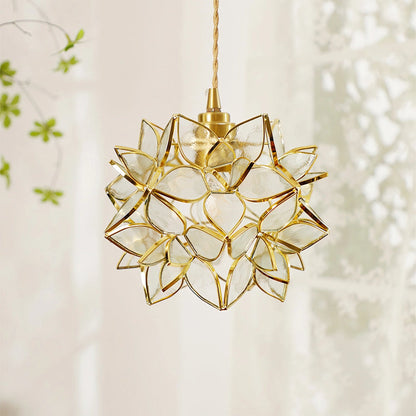 Capiz pendant light lamp