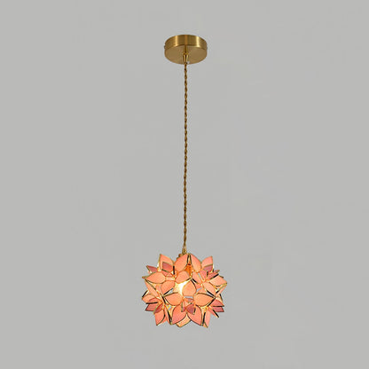 Capiz pendant light lamp