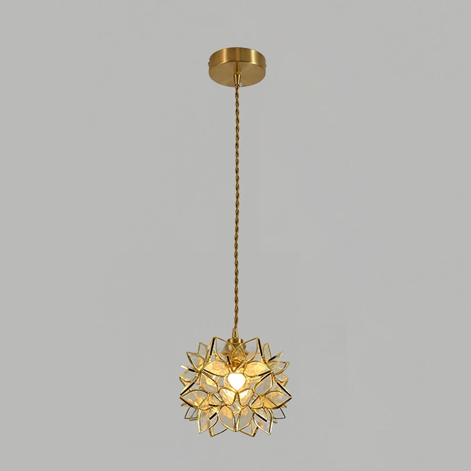 Capiz pendant light lamp