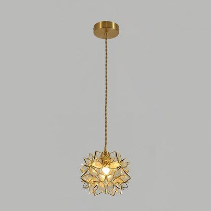 Capiz pendant light lamp