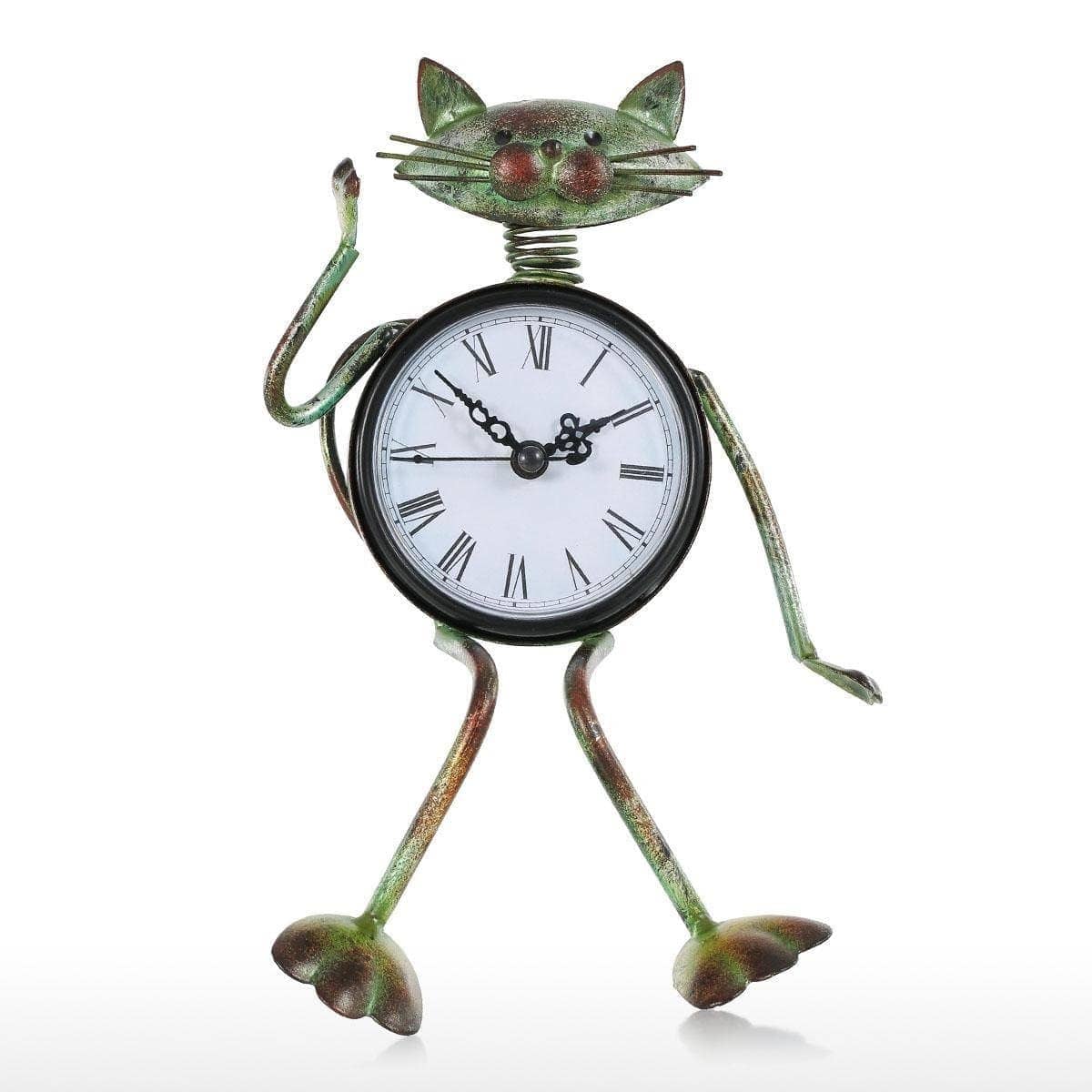 Cat Display Clock - Adorable Personality for Your Wall