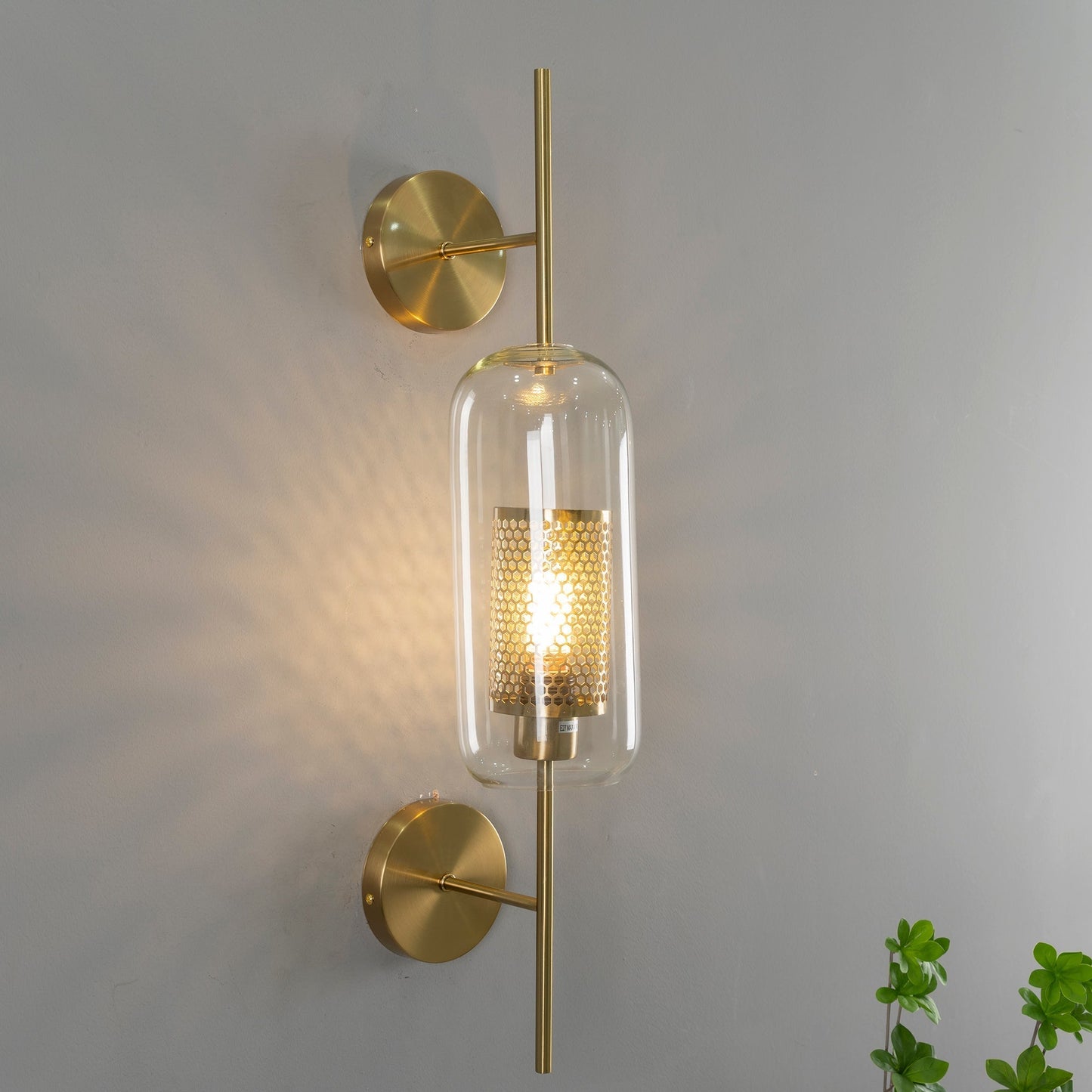 Miravique Glass Wall Lamp