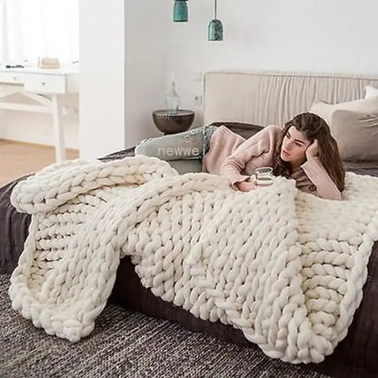 Chunky Wool Blanket