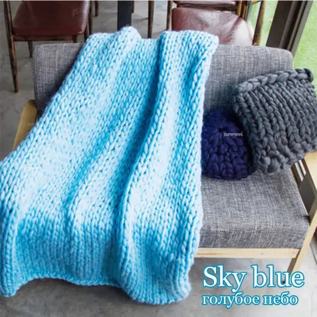 Chunky Wool Blanket