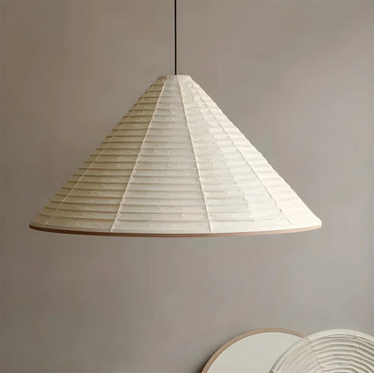 Cone Washi Pendant Light lamp