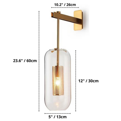 Miravique - Modern Glass Wall Lamp