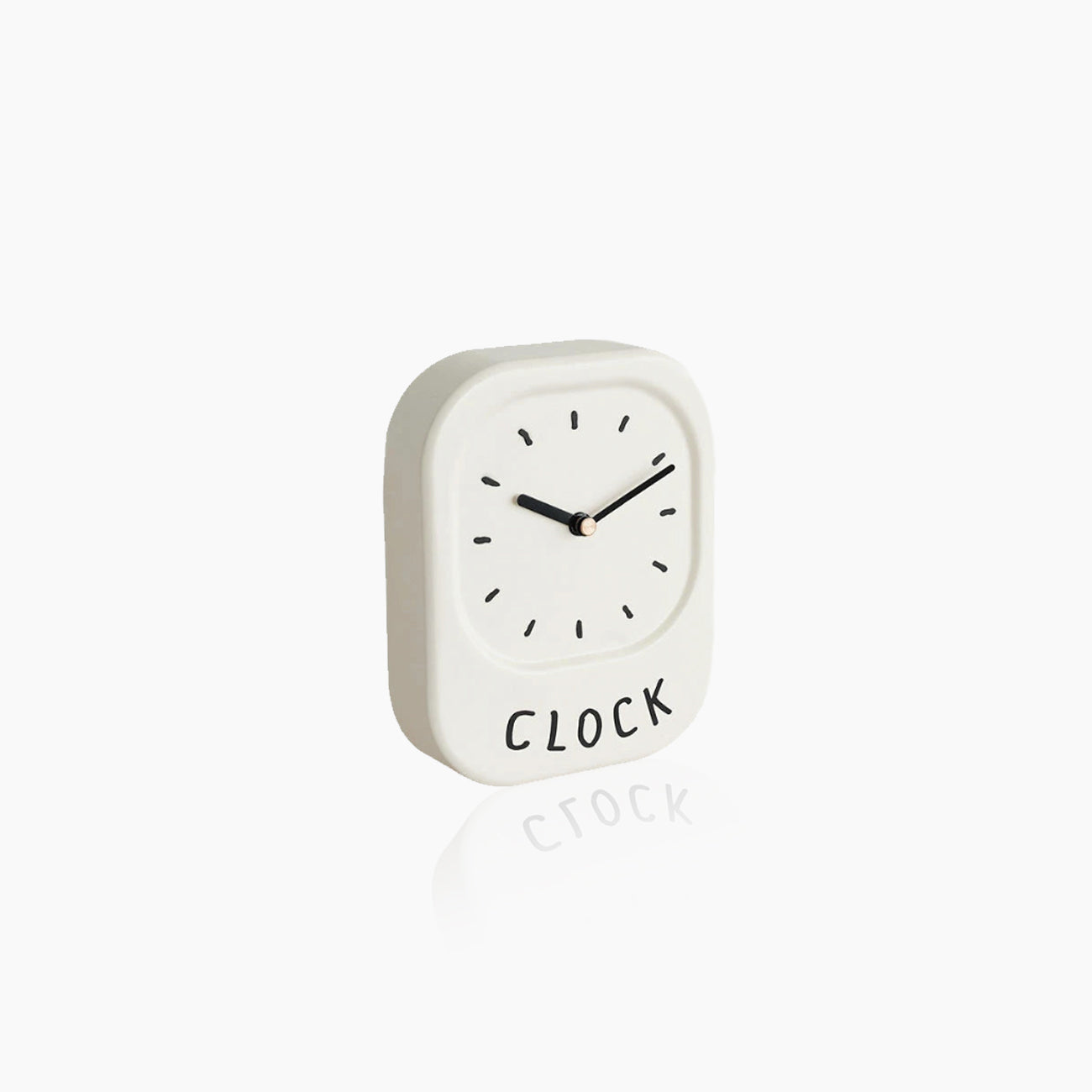 Cream White Minimalistic "Clock"