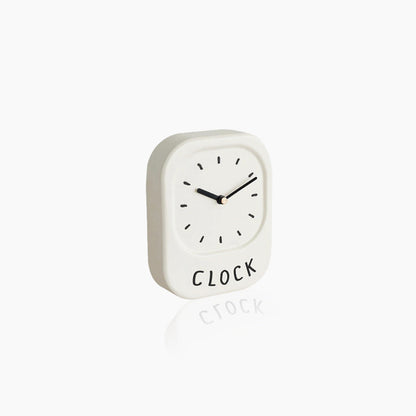 Cream White Minimalistic "Clock"