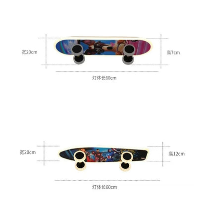 GlowBoard - Skateboard Lights for childrens bedroom